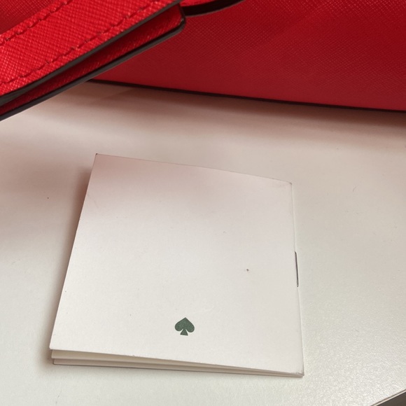 Authentic Kate Spade Red Leather Shoulder bag - Picture 10 of 10